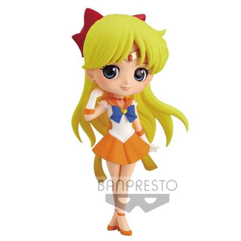 Boneco Sailor Moon Eternal Super Sailor Venus Q Posket Bandai